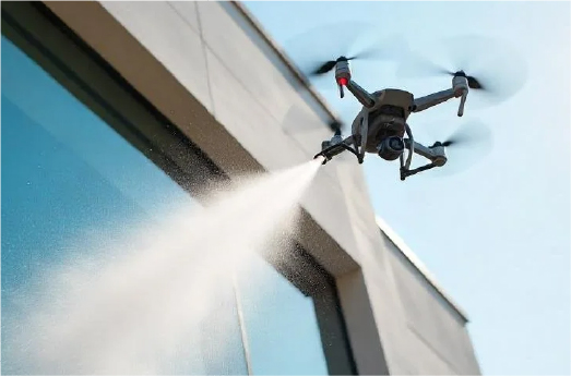 Commercial exterior cleaning and restoration work