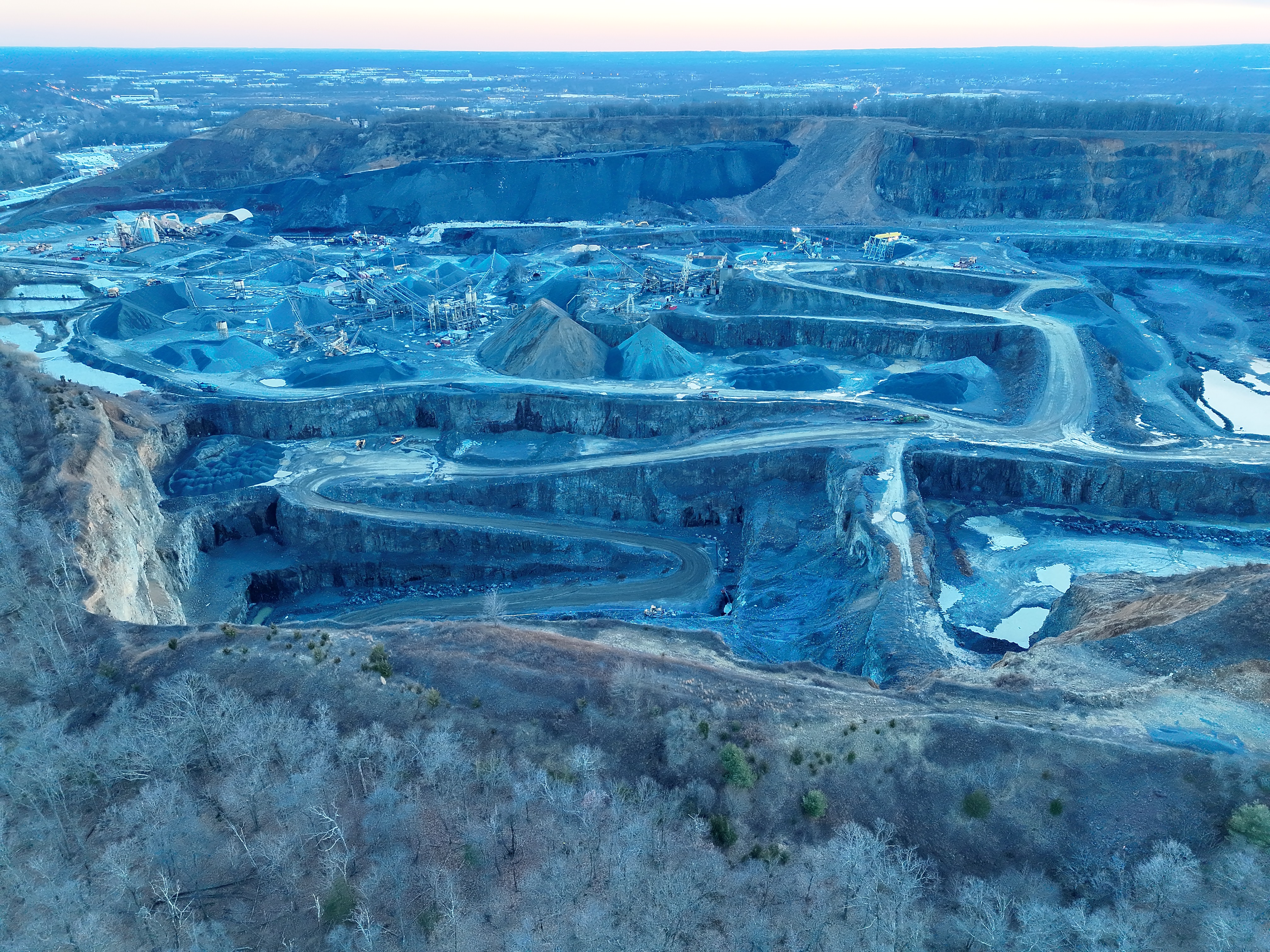 Large site drone mapping overview
